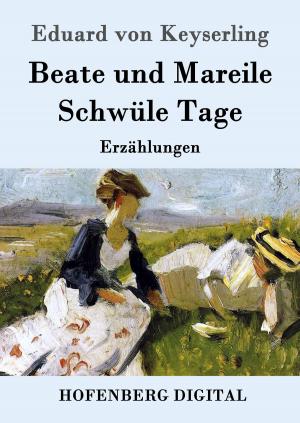 Cover of the book Beate und Mareile / Schwüle Tage by Marie von Ebner-Eschenbach