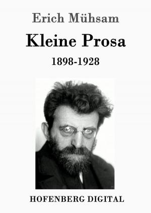 Cover of the book Kleine Prosa 1898-1928 by Theodor Storm
