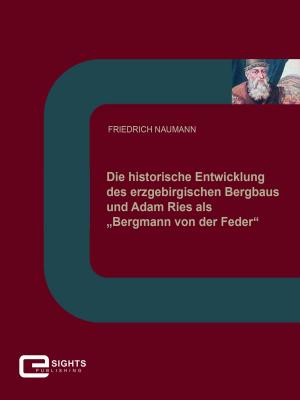 Book cover of Die historische Entwicklung des erzgebirgischen Bergbaus und Adam Ries als 'Bergmann von der Feder'
