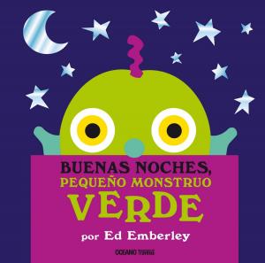 Book cover of Buenas noches, pequeño monstruo verde