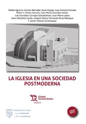 Book cover of La Iglesia en una sociedad postmoderna