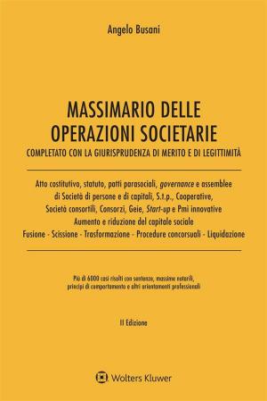 Cover of the book Massimario delle operazioni societarie by Angelo Busani