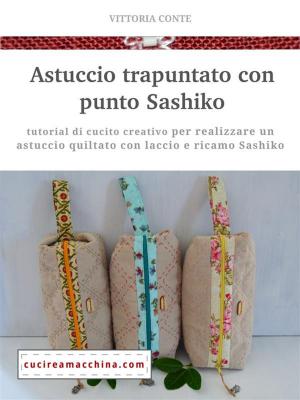 Cover of Astuccio trapuntato con punto Sashiko