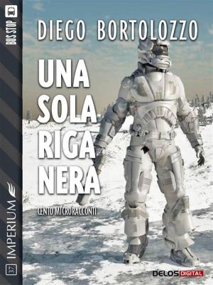 Book cover of Una sola riga nera