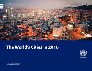 Cover of the book The World's Cities in 2016 by Economic Commission for Latin America and the Caribbean