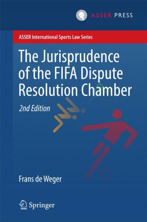 Book cover of The Jurisprudence of the FIFA Dispute Resolution Chamber