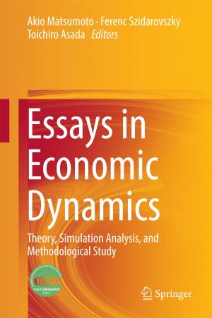 Cover of the book Essays in Economic Dynamics by Almas Heshmati, Shahrouz Abolhosseini, Jörn Altmann