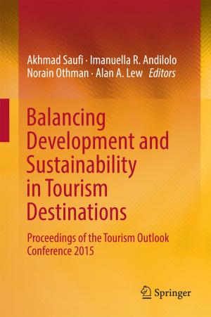 Cover of the book Balancing Development and Sustainability in Tourism Destinations by Jie Zhu, Xiaoshan Zhang