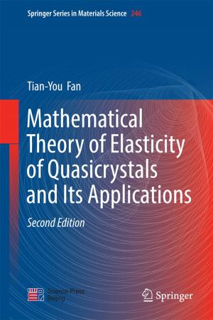 Cover of the book Mathematical Theory of Elasticity of Quasicrystals and Its Applications by Xianbo Zhao, Bon-Gang Hwang, Sui Pheng Low