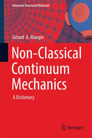 Cover of the book Non-Classical Continuum Mechanics by Dan Zhang, Li Yu