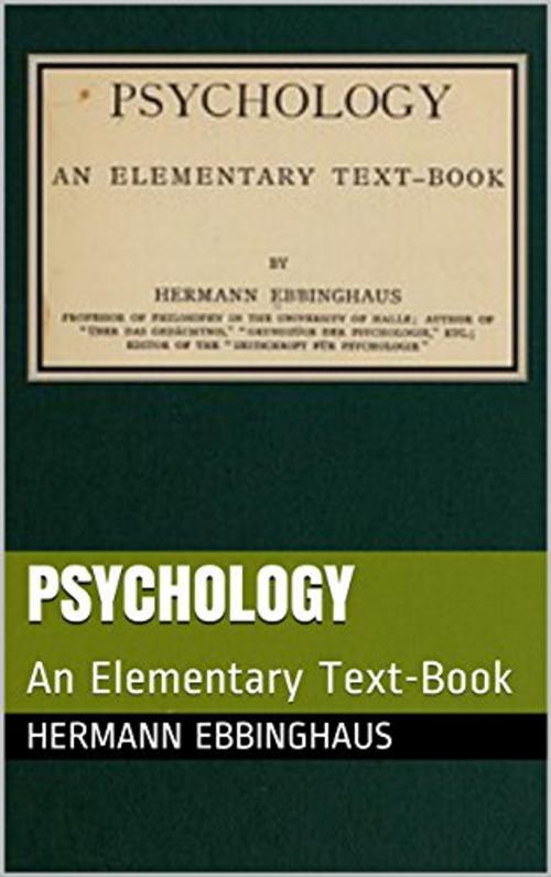 Cover of the book Psychology by Hermann Ebbinghaus, Hard Head Publications, Hard Head Publications