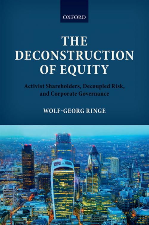 Cover of the book The Deconstruction of Equity by Wolf-Georg Ringe, OUP Oxford