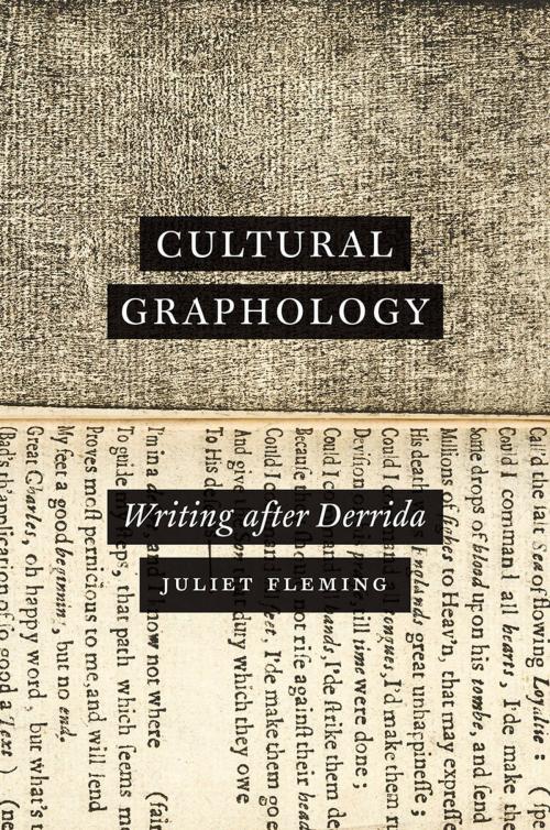 Cover of the book Cultural Graphology by Juliet Fleming, University of Chicago Press