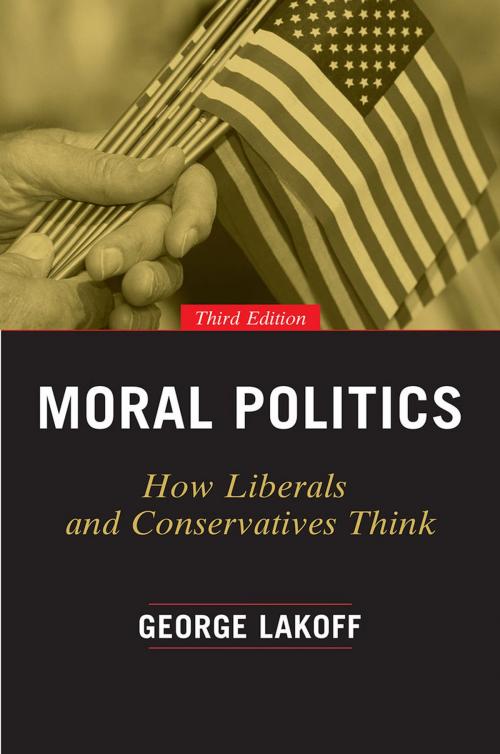 Cover of the book Moral Politics by George Lakoff, University of Chicago Press