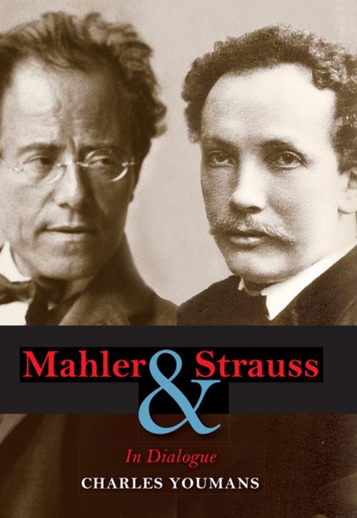 Cover of the book Mahler and Strauss by Charles Youmans, Indiana University Press