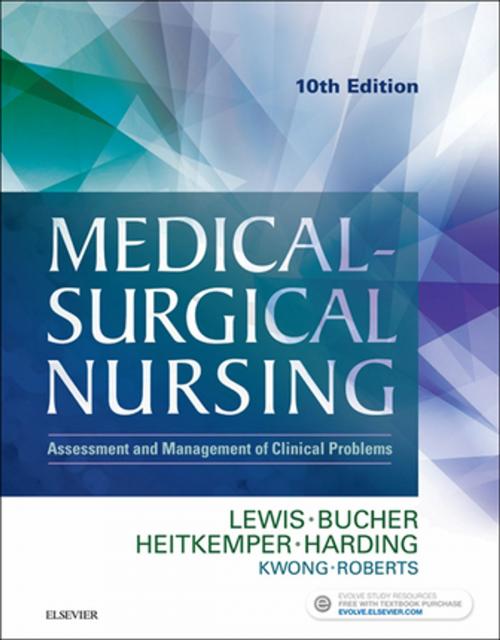 Cover of the book Medical-Surgical Nursing - E-Book by Sharon L. Lewis, RN, PhD, FAAN, Linda Bucher, RN, PhD, CEN, CNE, Margaret M. Heitkemper, RN, PhD, FAAN, Mariann M. Harding, PhD, RN, CNE, Jeffrey Kwong, DNP, MPH, ANP-BC, Dottie Roberts, RN, MSN, MACI, CMSRN, OCNS-C, CNE, Elsevier Health Sciences