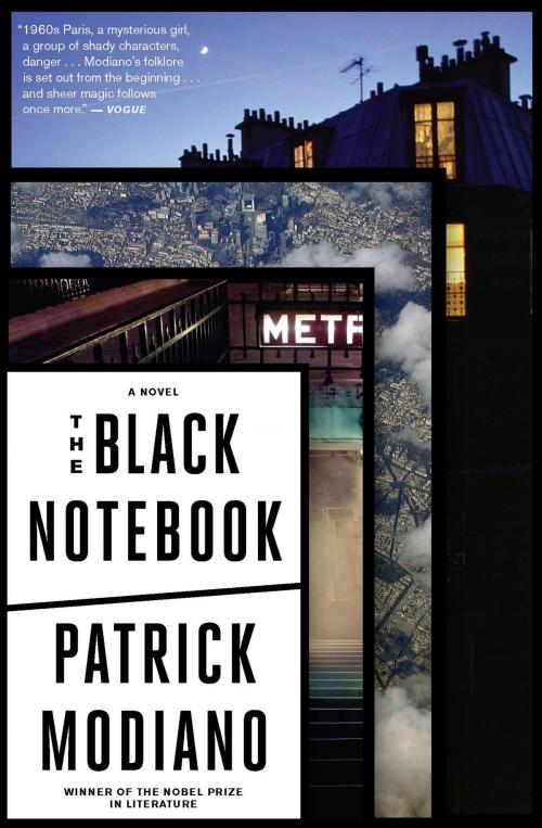Cover of the book The Black Notebook by Patrick Modiano, HMH Books