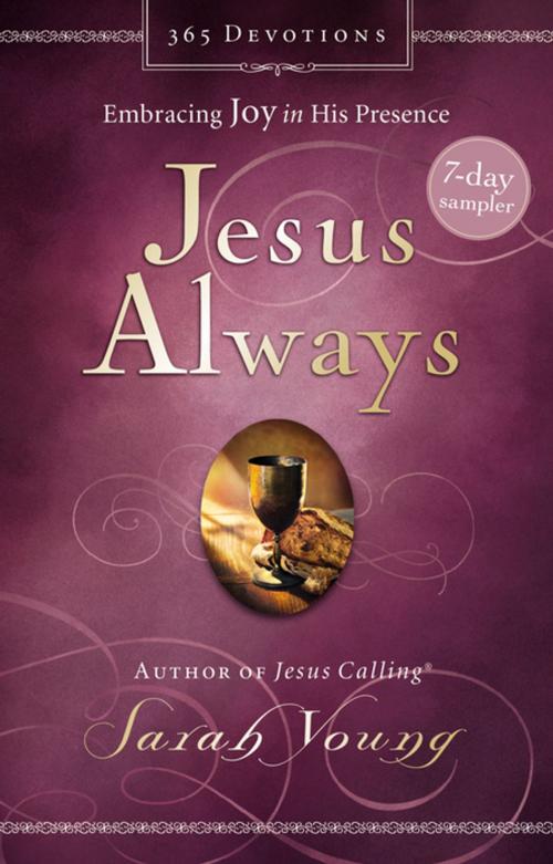 Cover of the book Jesus Always 7-Day Sampler by Sarah Young, Thomas Nelson