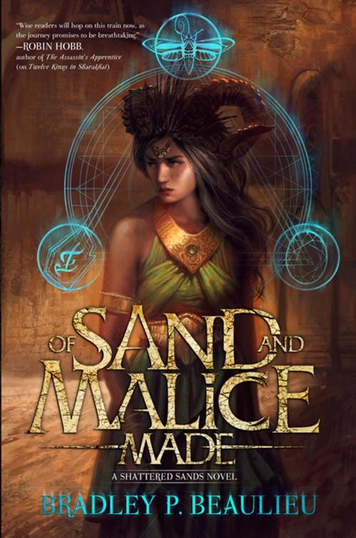 Cover of the book Of Sand and Malice Made by Bradley P. Beaulieu, DAW
