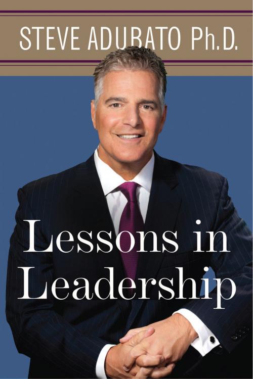 Cover of the book Lessons in Leadership by Steve Adubato, Rutgers University Press