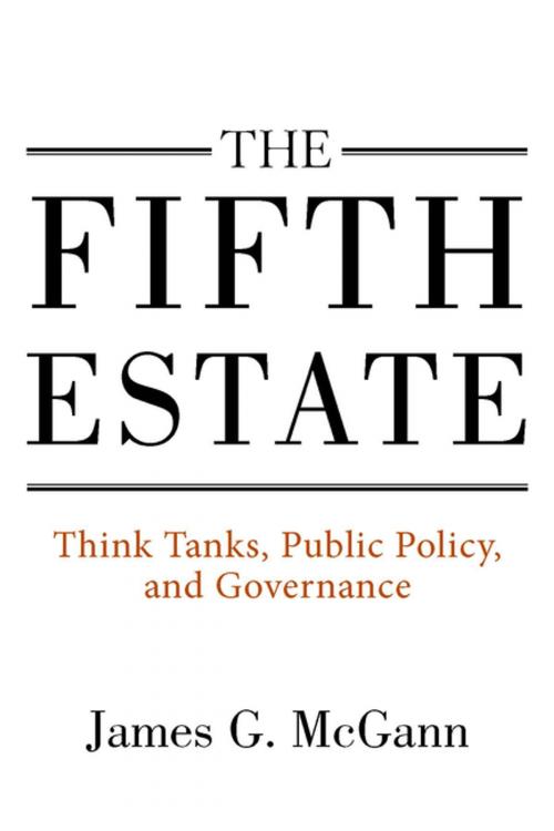 Cover of the book The Fifth Estate by James G. McGann, Brookings Institution Press