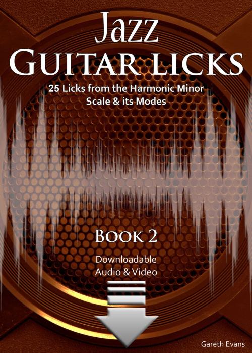 Cover of the book Jazz Guitar Licks by Gareth Evans, Intuition Publications