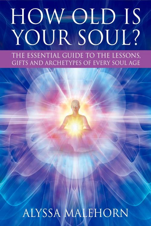 Cover of the book How Old Is Your Soul? by Alyssa Malehorn, Raw Spirituality LLC