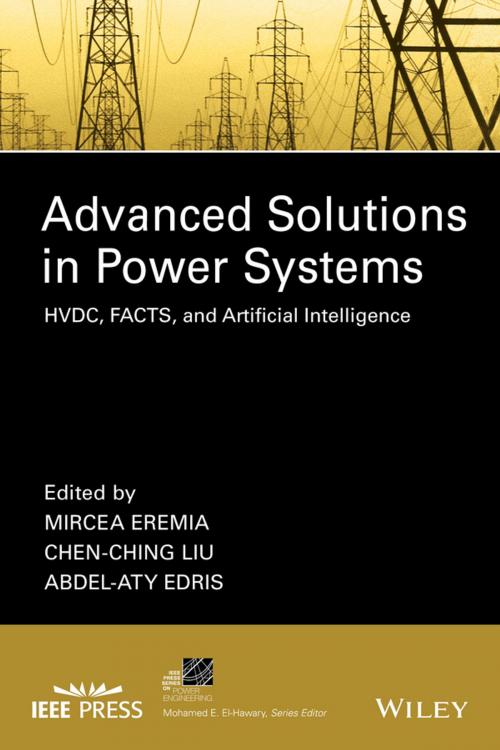 Cover of the book Advanced Solutions in Power Systems by , Wiley