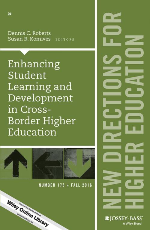 Cover of the book Enhancing Student Learning and Development in Cross-Border Higher Education by , Wiley