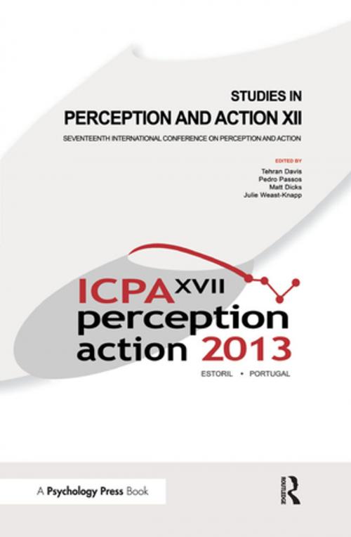 Cover of the book Studies in Perception and Action XII by , Taylor and Francis