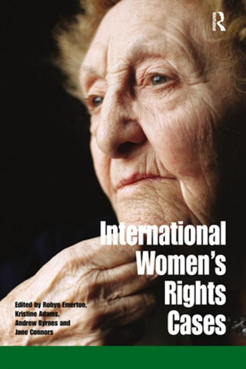 Cover of the book International Women's Rights Cases by , Taylor and Francis