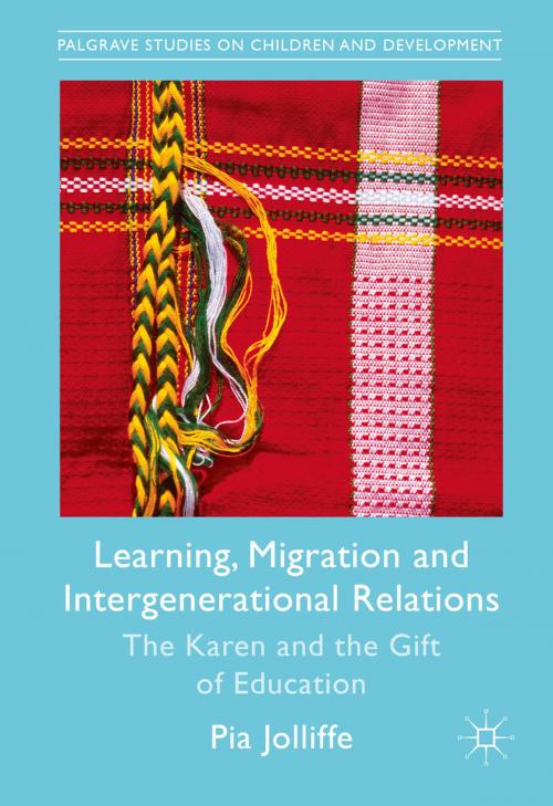 Cover of the book Learning, Migration and Intergenerational Relations by Pia Jolliffe, Palgrave Macmillan UK