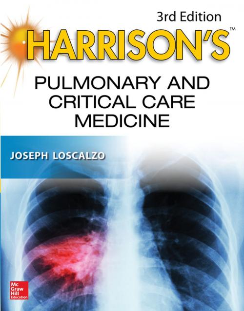 Cover of the book Harrison's Pulmonary and Critical Care Medicine, 3E by Joseph Loscalzo, McGraw-Hill Education