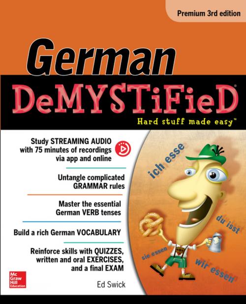 Cover of the book German Demystified, Premium 3rd Edition by Ed Swick, McGraw-Hill Education