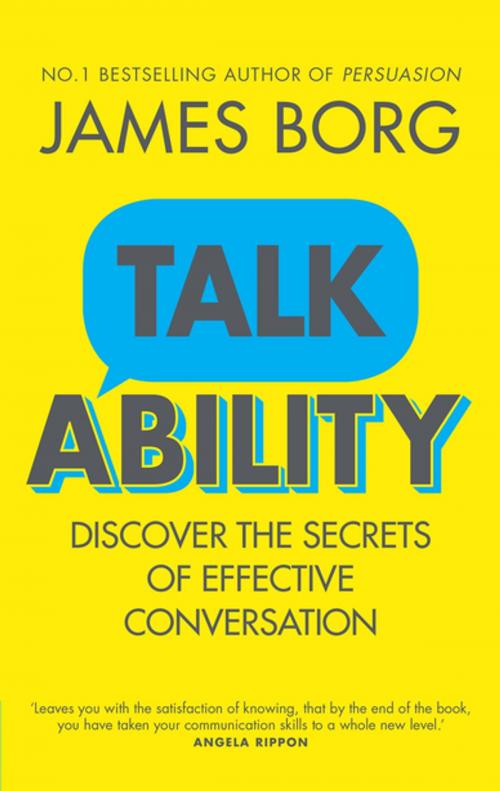 Cover of the book Talkability by James Borg, Pearson Education Limited
