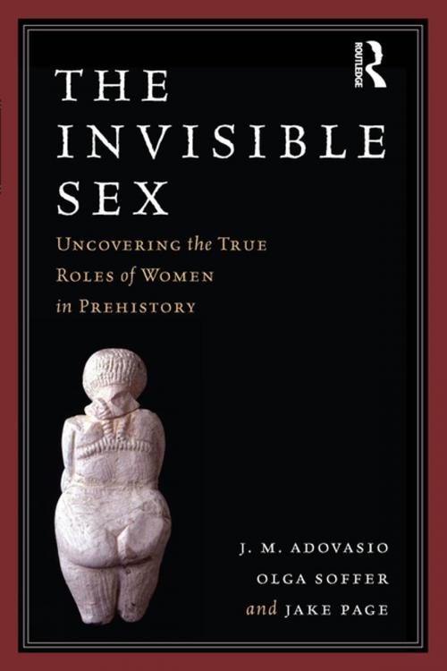 Cover of the book The Invisible Sex by J. M. Adovasio, Olga Soffer, Jake Page, Taylor and Francis
