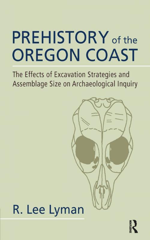 Cover of the book Prehistory of the Oregon Coast by R Lee Lyman, Taylor and Francis