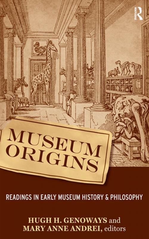 Cover of the book Museum Origins by , Taylor and Francis