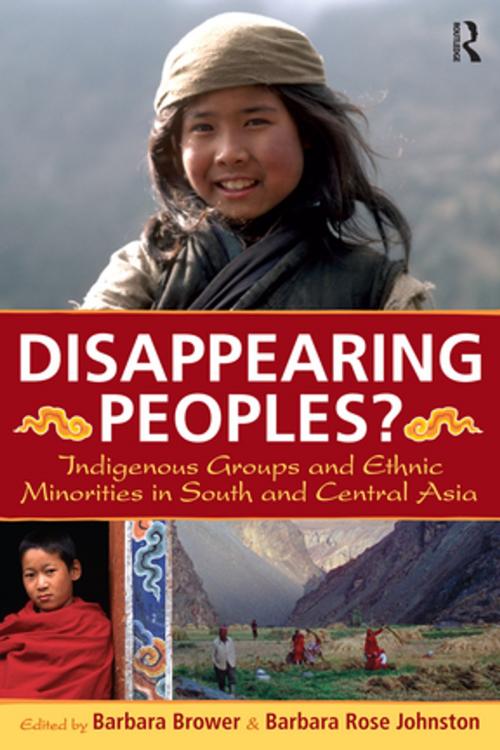 Cover of the book Disappearing Peoples? by , Taylor and Francis