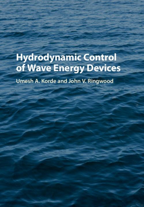 Cover of the book Hydrodynamic Control of Wave Energy Devices by Umesh A. Korde, John Ringwood, Cambridge University Press