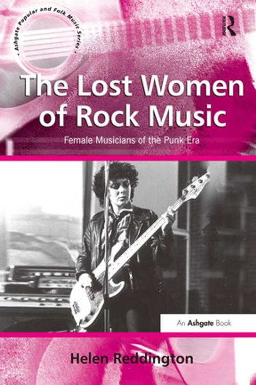 Cover of the book The Lost Women of Rock Music by Helen Reddington, Taylor and Francis