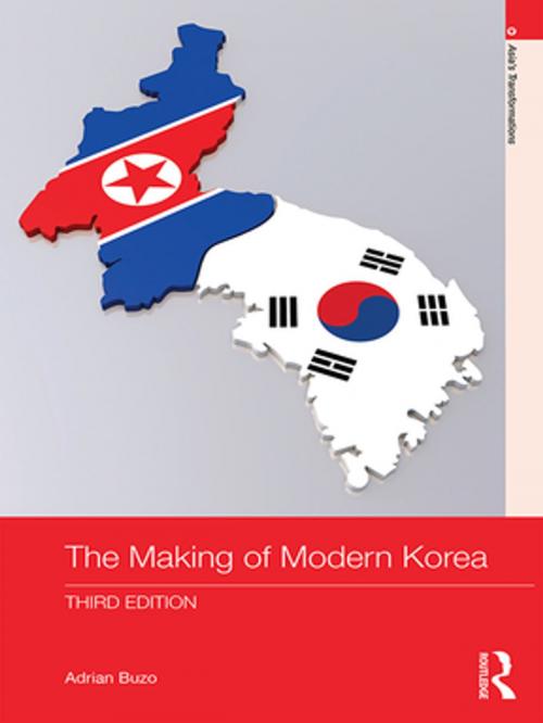 Cover of the book The Making of Modern Korea by Adrian Buzo, Taylor and Francis