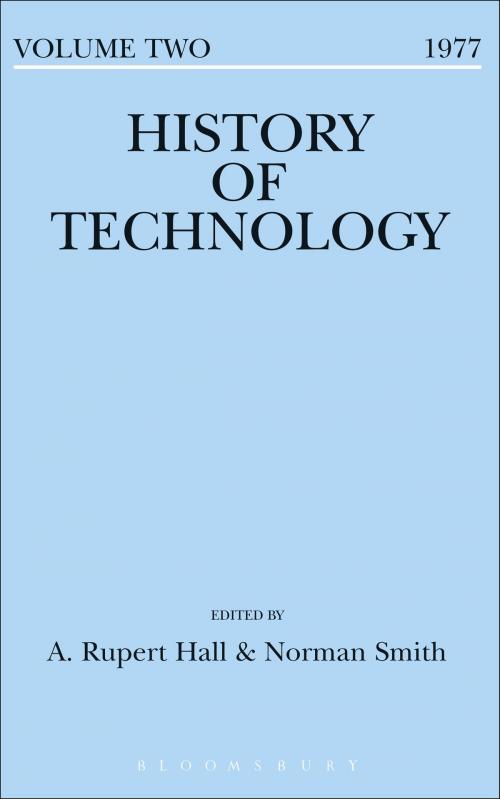 Cover of the book History of Technology Volume 2 by , Bloomsbury Publishing