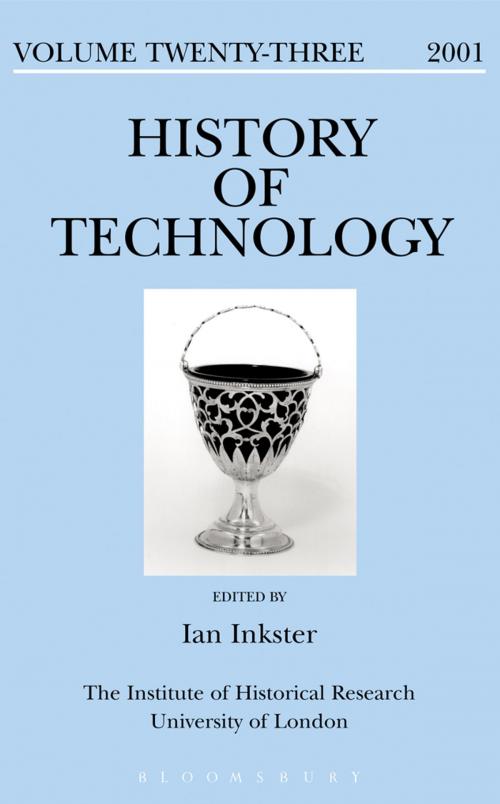 Cover of the book History of Technology Volume 23 by , Bloomsbury Publishing