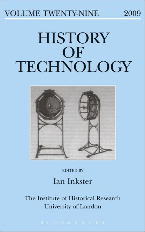 Cover of the book History of Technology Volume 29 by , Bloomsbury Publishing