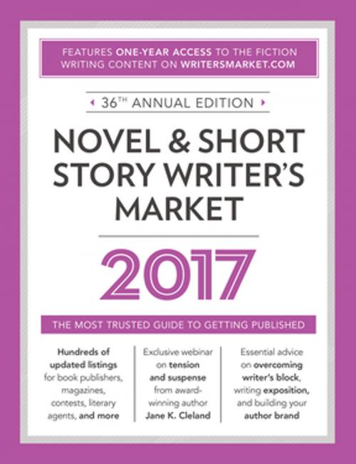 Cover of the book Novel & Short Story Writer's Market 2017 by , F+W Media