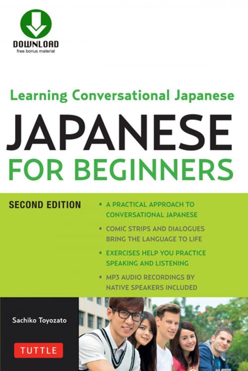 Cover of the book Japanese for Beginners by Sachiko Toyozato, Tuttle Publishing