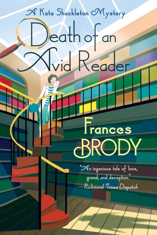 Cover of the book Death of an Avid Reader by Frances Brody, St. Martin's Press