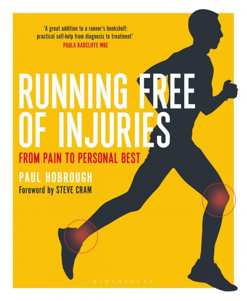 Cover of the book Running Free of Injuries by Paul Hobrough, Bloomsbury Publishing
