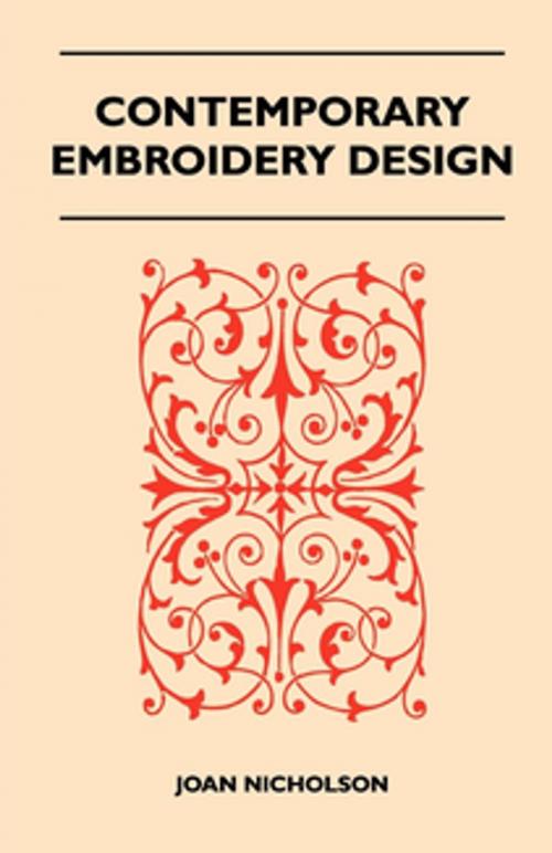 Cover of the book Contemporary Embroidery Design by Joan Nicholson, Read Books Ltd.